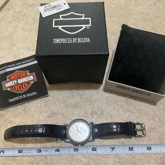 Harley Davidson Charm Collection Watch by Bulova.. - Picture 8 of 11